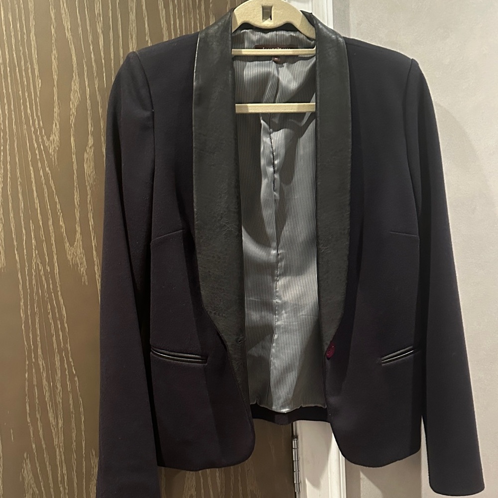 James Jeans Black Blazer with Lapel